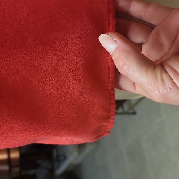 Zenformen professionnal Casual Button Down men Dress Shirt short sleeves red - Picture 11 of 15